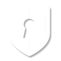 Security white icon