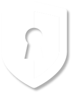 Security icon white